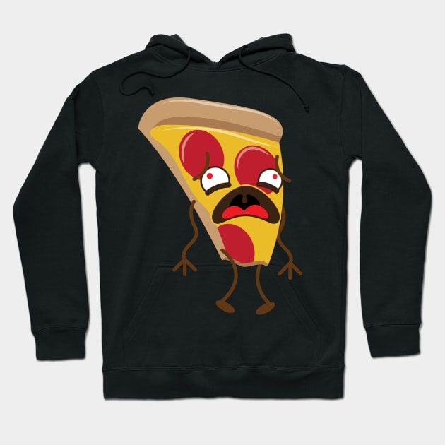 Pizza Hoodie by Tooniefied